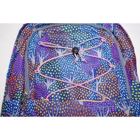 Kipling Monaghan bungee laptop backpack Dots and Dots print NWT main image 4